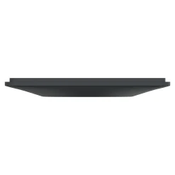Schneider Electric Plaque De Finition Pour Interrupteur Et Prise À Composer-Plaque de finition 1 poste Ovalis S340702 coloris anthracite l.87 x P.10 x H.87 mm