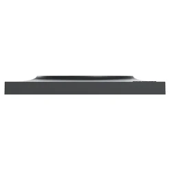 Schneider Electric Plaque de finition 1 poste Odace Styl S54C702 coloris anthracite avec liseré anthracite l.85 x P.10 x H.85 mm