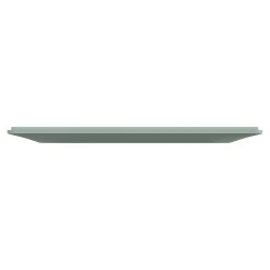 Schneider Electric Plaque de finition 2 postes Ovalis S320704A coloris sauge l.158 x P.10 x H.87 mm