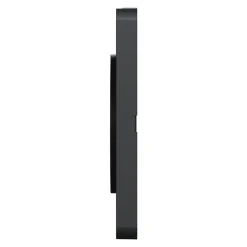 Schneider Electric Plaque de finition 2 postes Odace Touch S540804L coloris bronze avec liseré anthracite l.156 x P.10 x H.85 mm