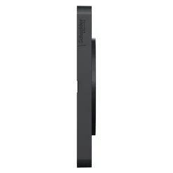 Schneider Electric Plaque de finition 2 postes Odace Touch S540804L coloris bronze avec liseré anthracite l.156 x P.10 x H.85 mm