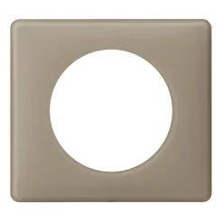 Legrand Plaque de finition simple Céliane Poudré Grès
