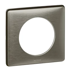 Legrand Plaque de finition simple Céliane Métal Tungstène