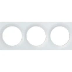 Jacobsen Plaque de finition triple Espen blanc à assembler
