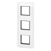 Legrand Plaque de finition 3x2 modules Mosaïc 0 994 75 coloris blanc l.224 x P.9 x H.82 mm