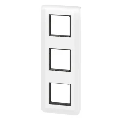 Legrand Plaque de finition 3x2 modules Mosaïc 0 994 75 coloris blanc l.224 x P.9 x H.82 mm