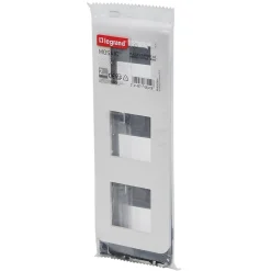 Legrand Plaque de finition 3x2 modules Mosaïc 0 994 75 coloris blanc l.224 x P.9 x H.82 mm