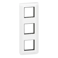 Legrand Plaque de finition 3x2 modules Mosaïc 0 994 75 coloris blanc l.224 x P.9 x H.82 mm