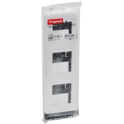 Legrand Plaque de finition 3x2 modules Mosaïc 0 994 75 coloris blanc l.224 x P.9 x H.82 mm
