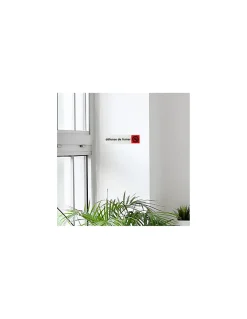 Thirard Panneau De Signalisation-Plaque de signalisation Défense de fumer, plexiglass adhésif, 170x45mm -