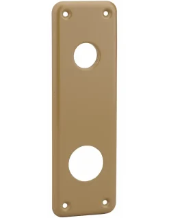 Thirard Plaque pour poignée à cylindre diamètre 23mm, acier -