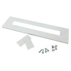 Ide Plastron Modulaire En Métal 24 Modules - 150mm - Pour Coffret Altlantic Et Atlantic Plus