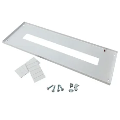 Ide Plastron Modulaire En Métal 24 Modules - 200mm - Pour Coffret Altlantic Et Atlantic Plus