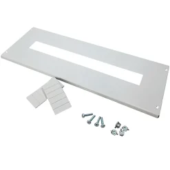 Ide Plastron Modulaire En Métal 24 Modules - 200mm - Pour Coffret Altlantic Et Atlantic Plus