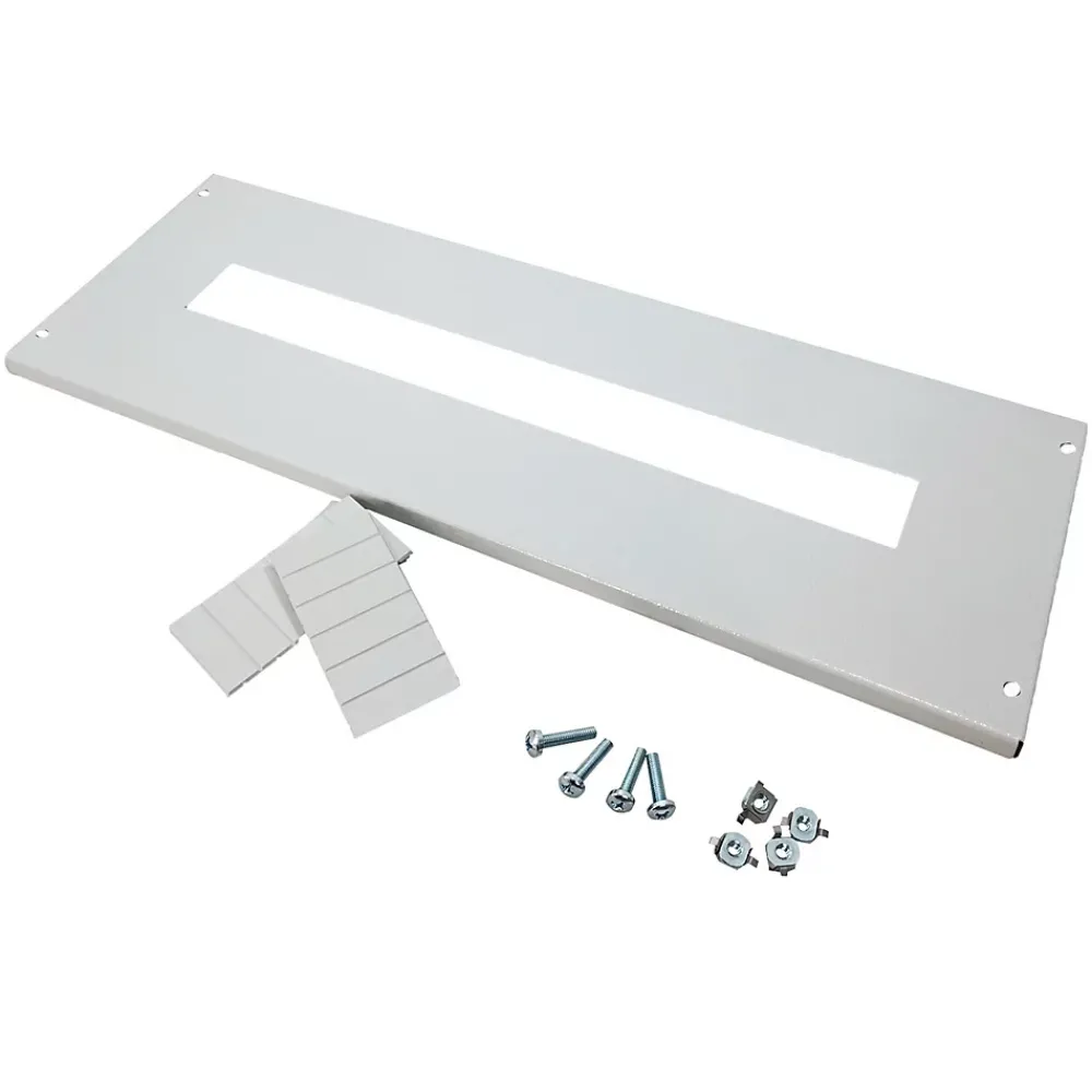 Ide Plastron Modulaire En Métal 24 Modules - 200mm - Pour Coffret Altlantic Et Atlantic Plus