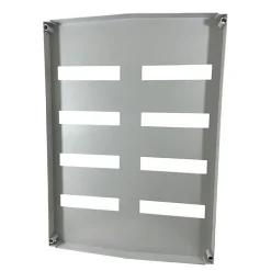 ABB Plastron Modulaire 112 Modules Pour Coffret Polyester Aria 86 - 5 Rangées De 2x 18 Modules