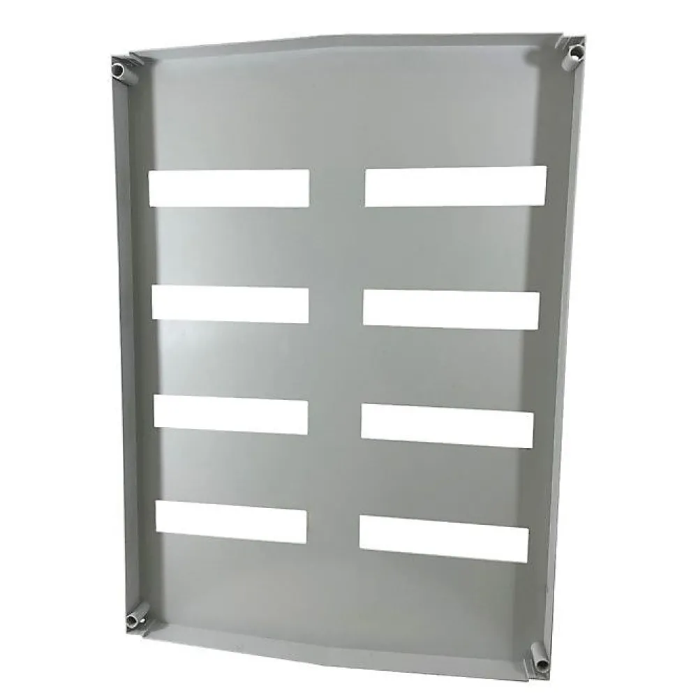ABB Plastron Modulaire 112 Modules Pour Coffret Polyester Aria 86 - 5 Rangées De 2x 18 Modules