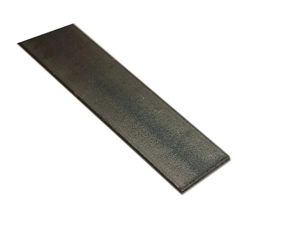 Profilé-Plat acier étiré verni 20 x 2 mm, 1 m