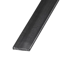 Profilé-Plat acier verni 40 x 8 mm, 2 m Gris