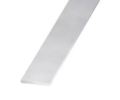Profilé-Plat aluminium anodisé incolore 30 x 2 mm, 1 m
