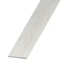 Profilé-Plat aluminium brossé 30 mm, 2,5 m Argent