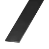 CQFD Profilé-Plat aluminium brossé noir 30 x 2 mm, 2,5 m
