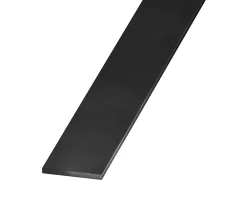 CQFD Profilé-Plat aluminium brossé noir 30 x 2 mm, 2,5 m