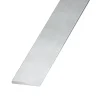 Plat aluminium brut effet argenté 15 x 2 mm, 1 m