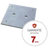 Renz Support De Boîte Aux Lettres-Platine de fixation au sol pour pied elliptique
