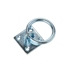 Diall Accessoire De Corde, Câble Et Chaîne-Platine de fixation avec anneau