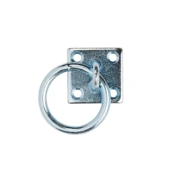 Diall Accessoire De Corde, Câble Et Chaîne-Platine de fixation avec anneau