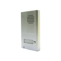 Aiphone Interphone-Platine Saillie 1 Bp Avec Façade Aluminium