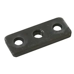 Diall Ferrure-4 platines 3 trous ø7 mm x L. 39 mm x l. 16 mm