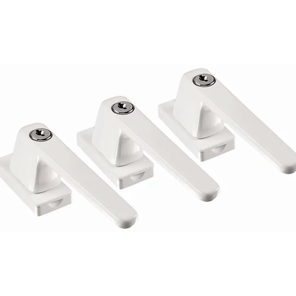 Abus Poignée à clé argent 670 g vendue par 3 pièces