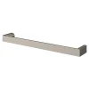 GoodHome Poignée De Meuble-Poignée de meuble Droit Dotz effet nickel satin gris l.169mm x l.12mm x H. 27mm entraxe 160mm