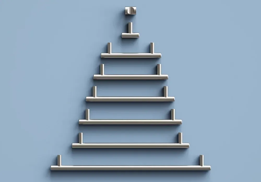 GoodHome Poignée De Meuble-Poignée de meuble en T Dizel acier effet nickel satin gris l.200mm x l.12mm x H. 35mm entraxe 160mm