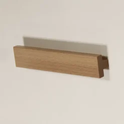 Poignée De Meuble-Poignée de meuble en T Kadoréel bois mat l.X h. Entraxe 128mm