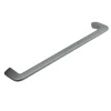 Hardwarexchange Poignée de meuble en zamac finition chrome mat e 320 mm avec vis incluses