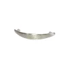 Poignée De Meuble-Poignée de meuble nœud Diss effet nickel satin gris l.124mm x l.18mm x H. 25mm entraxe 96mm