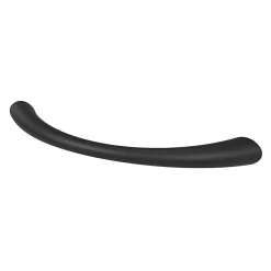 GoodHome Poignée de meuble nœud Primel mat noir l.114mm x l.11mm x H. 27mm entraxe 96mm