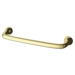 GoodHome Poignée de meuble nœud Tudy Laiton effet laiton doré l.143mm x H. 16mm entraxe 128mm