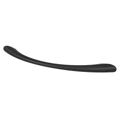 GoodHome Poignée de meuble nœud Primel mat noir l.160mm x l.9mm x H. 27mm entraxe 128mm