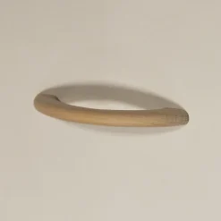 Poignée de meuble nœud Pine Bois l.123mm x h. 10mm entraxe 96mm