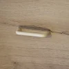 Poignée De Meuble-Poignée de meuble nœud Plastic Plastique mat blanc l.106mm x H. 10mm entraxe 96mm