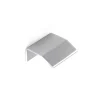 Niubo Poignée De Meuble-Poignée en aluminium avec finition anodisée mate, dimensions: 40x18x39mm et inserts: 16mm-