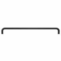 Hardwarexchange Poignée De Meuble-Poignée pour meubles en Acier inox Entraxe 320 Vernis noir mat