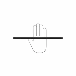 Hardwarexchange Poignée De Meuble-Poignée pour meubles en Acier inox Entraxe 320 Vernis noir mat