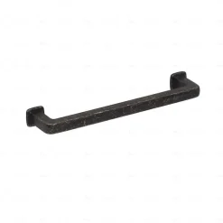 Hardwarexchange Poignée pour meubles en zamac Entraxe 128 Fer noir vintage