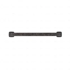 Hardwarexchange Poignée pour meubles en zamac Entraxe 128 Fer noir vintage