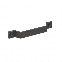 Hardwarexchange Poignée pour meubles en zamac Entraxe 160 Fer noir vintage